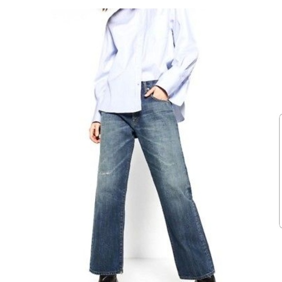 Zara Denim - Zara Woman Oversizeme Studio Straight Leg Jeans